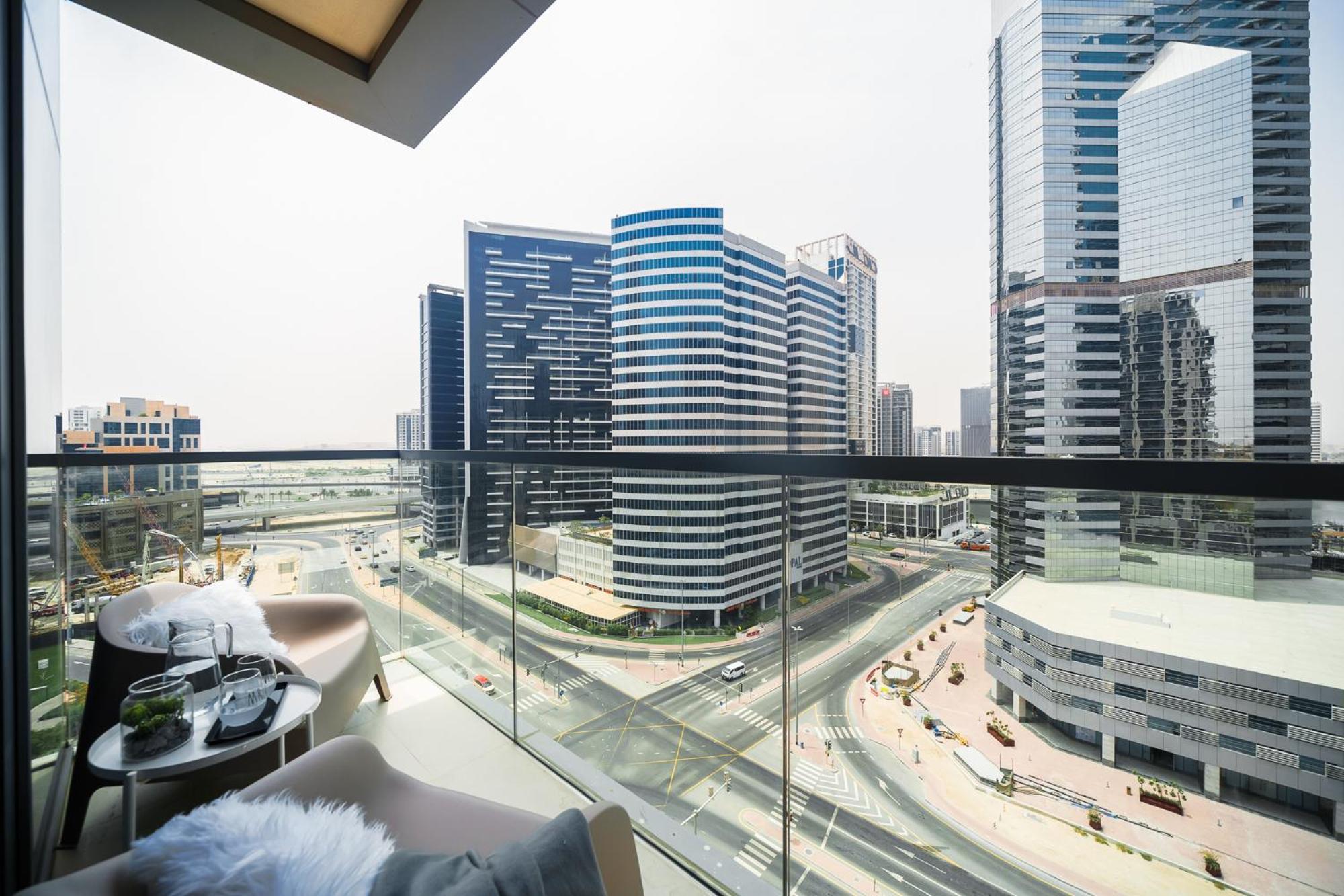 Vogue Downtown - Bellevue Towers Apartment Dubai Ruang foto